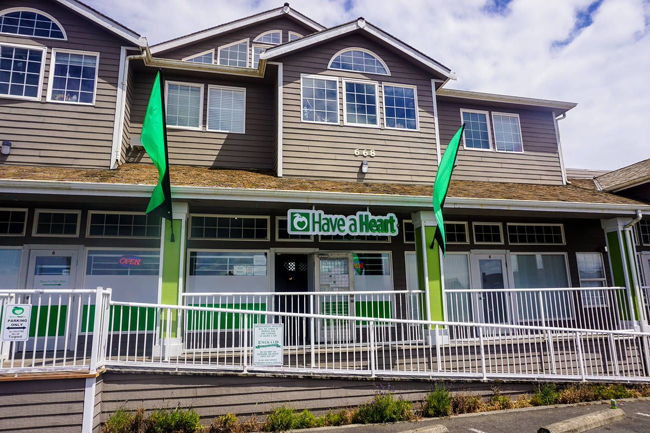 Have a Heart currently is the only marijuana store operating in the city limits of Ocean Shores. The city is considering an ongoing moratorium that prevents another marijuana business or growing operation from opening.