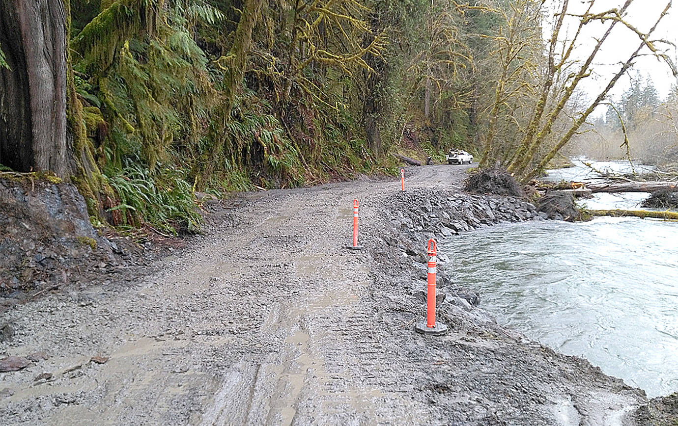 COURTESY NATIONAL PARK SERVICE                                The National Park Service will begin repairs Sept. 3. This photo shows Graves Creek after previous emergency repairs were made to significant washouts created over the past two winters.